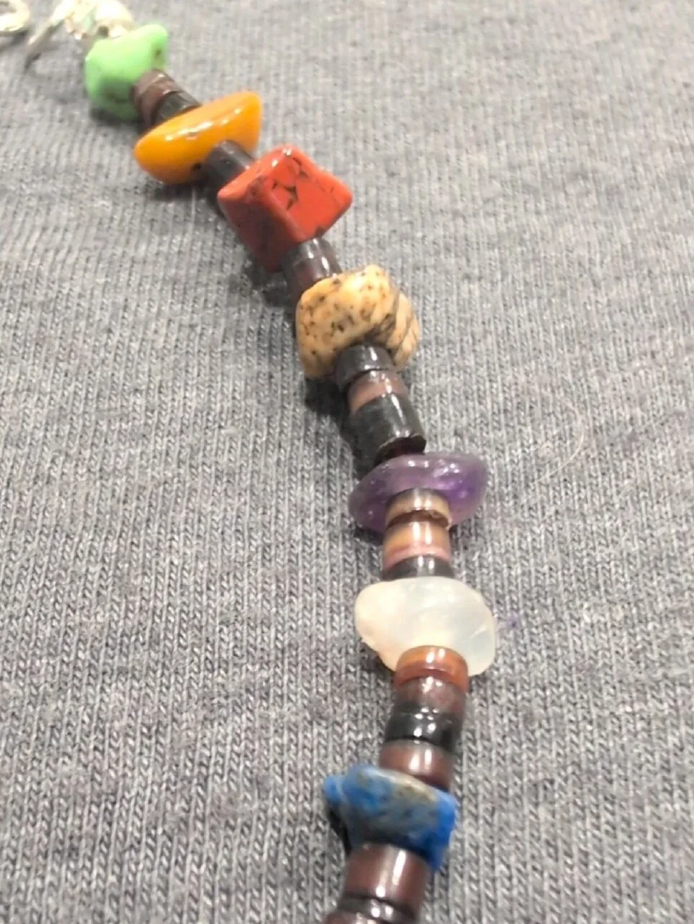 Multi-Color Beaded Women’s Ankle Bracelet